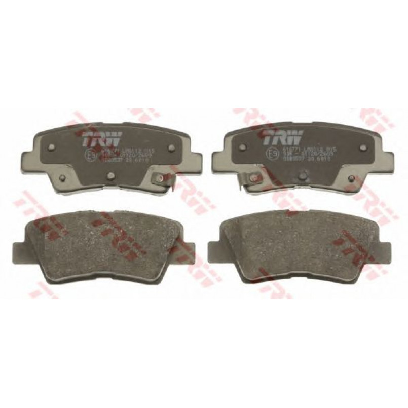 GDB3537  TRW - Гальмівні колодки до дисків — фото товара №2