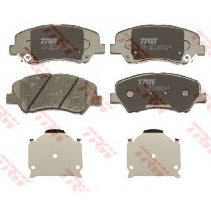 GDB3548  TRW - Гальмівні колодки до дисків — фото товара №2