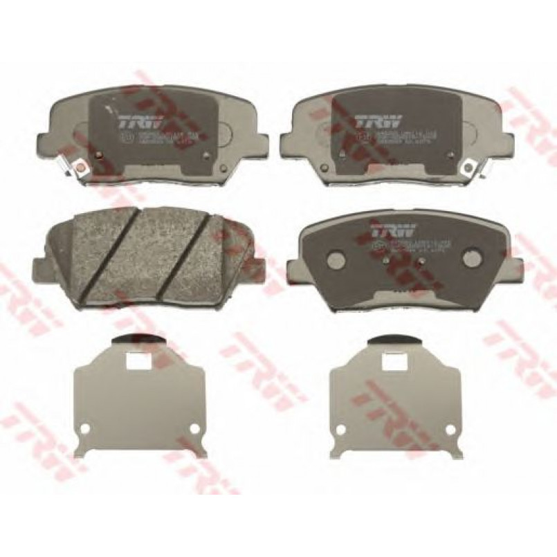 GDB3549  TRW - Гальмівні колодки до дисків — фото товара №2