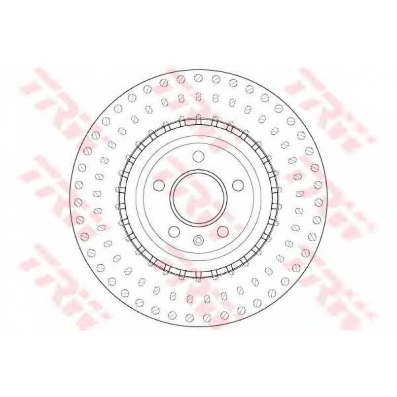 DF6149S  TRW - Гальмівний диск — фото товара №1