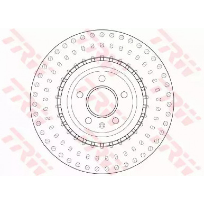 DF6149S  TRW - Гальмівний диск — фото товара №2