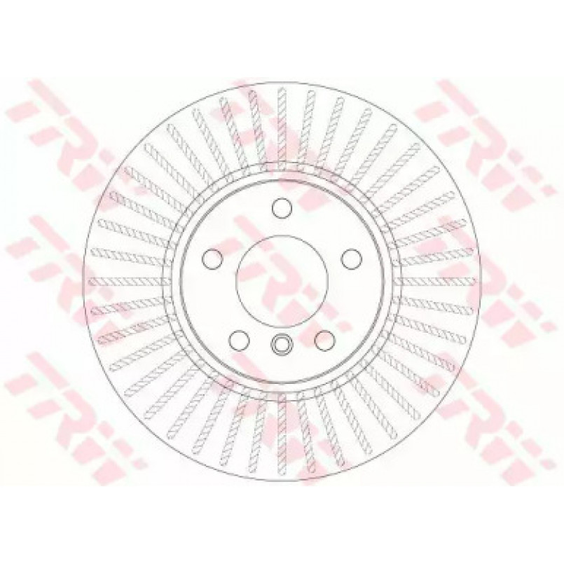 DF6220S  TRW - Гальмівний диск — фото товара №2