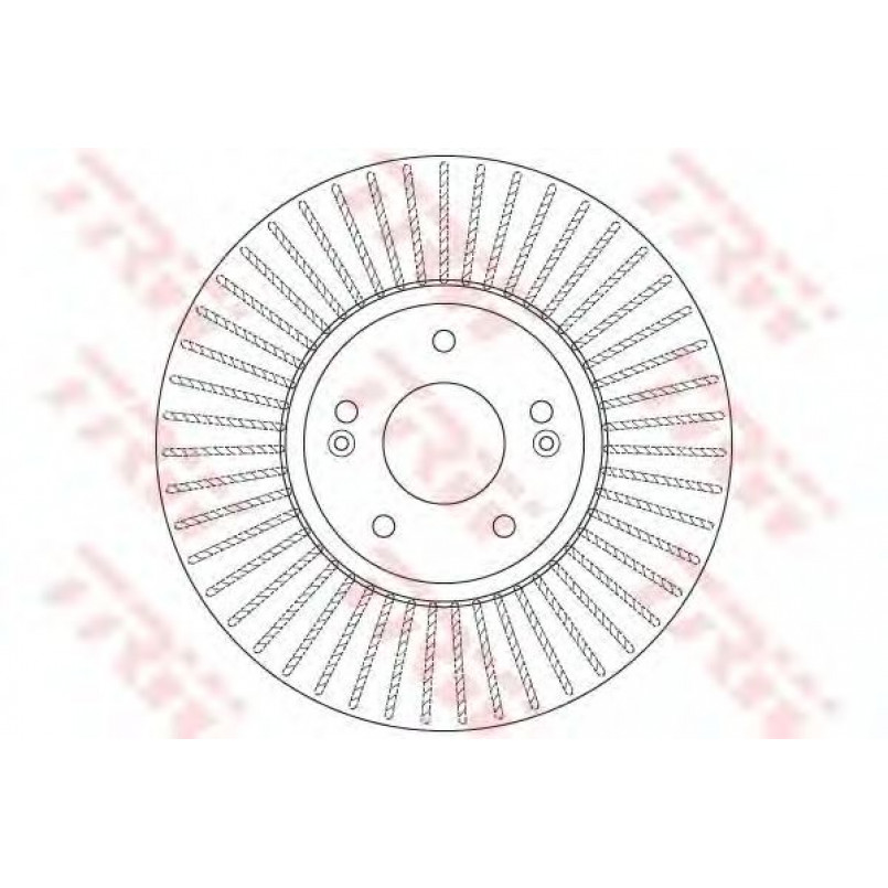 DF6222  TRW - Гальмівний диск — фото товара №1