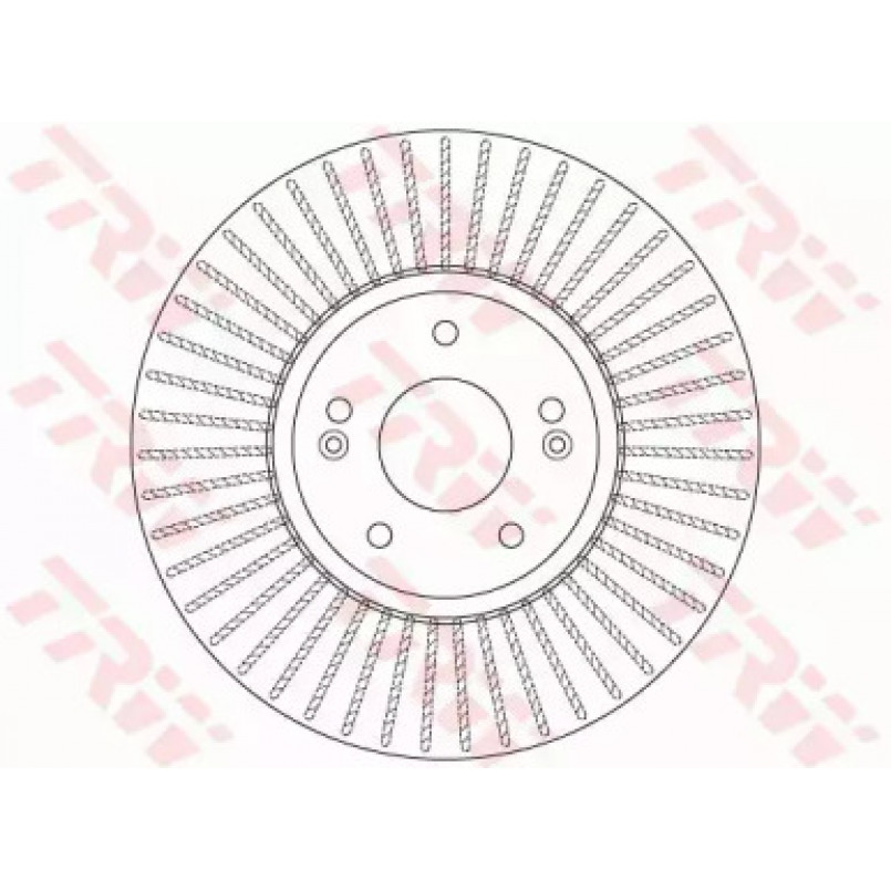 DF6222  TRW - Гальмівний диск — фото товара №2
