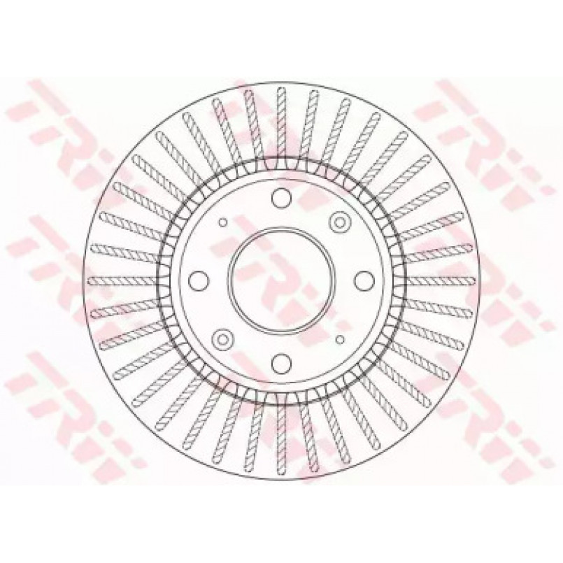 DF6229  TRW - Гальмівний диск — фото товара №2