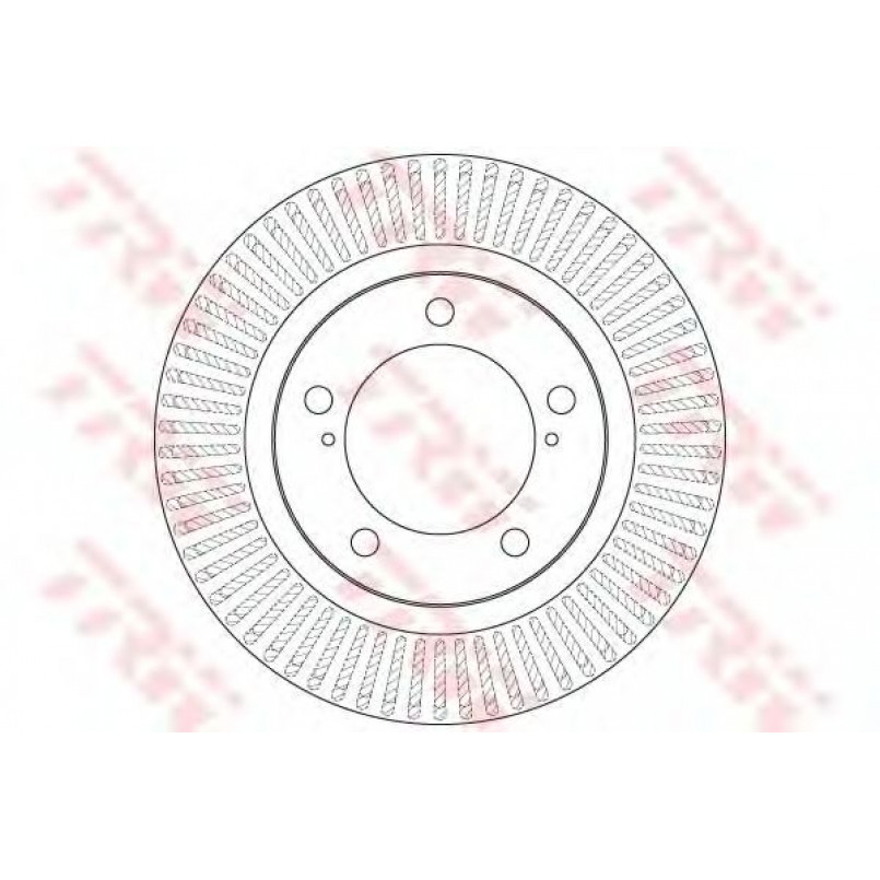 DF6239S  TRW - Гальмівний диск — фото товара №1