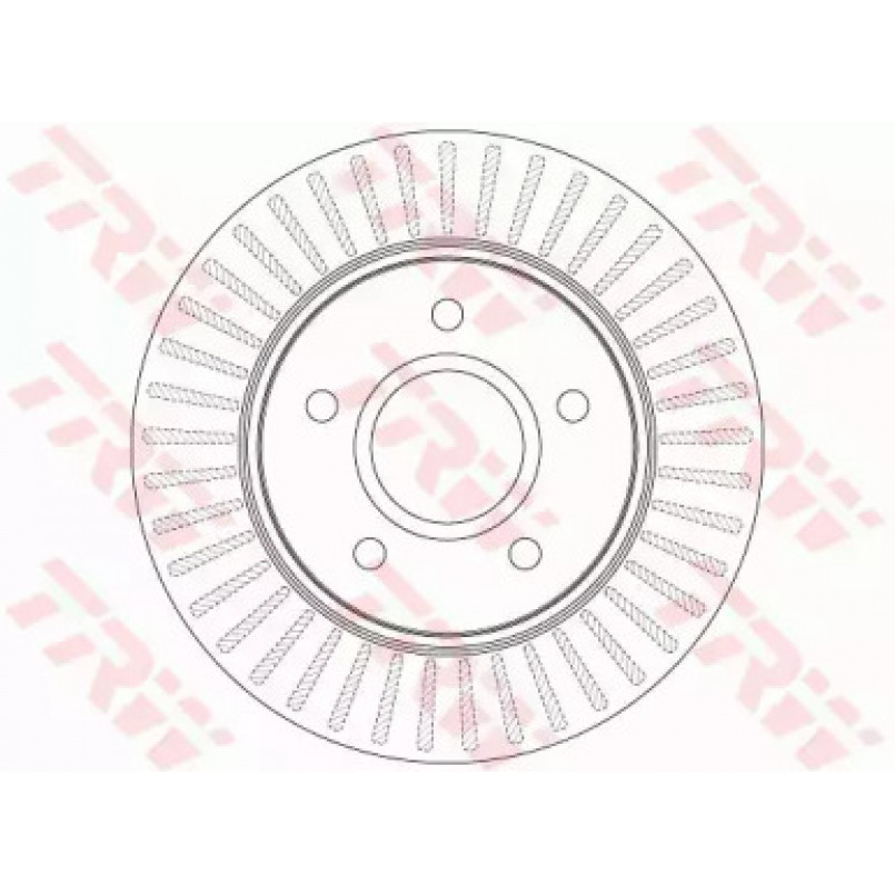 DF6253S  TRW - Гальмівний диск — фото товара №2