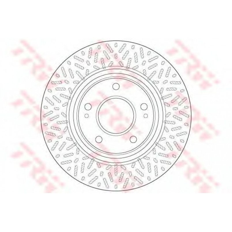 DF6259  TRW - Гальмівний диск — фото товара №1