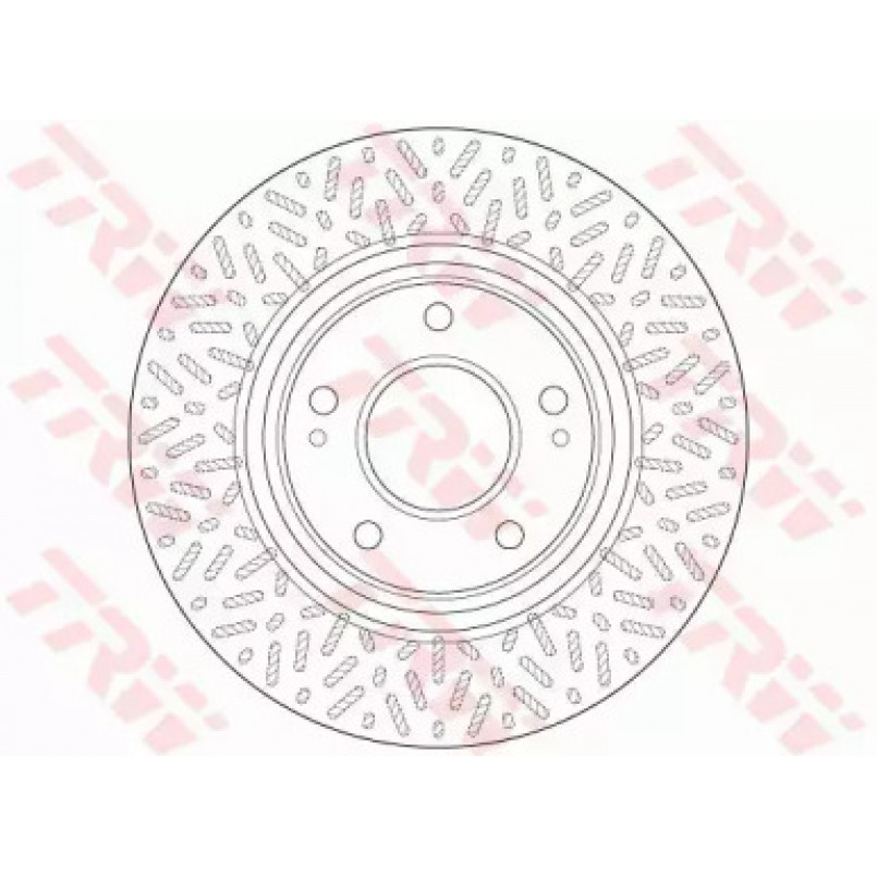 DF6259  TRW - Гальмівний диск — фото товара №2