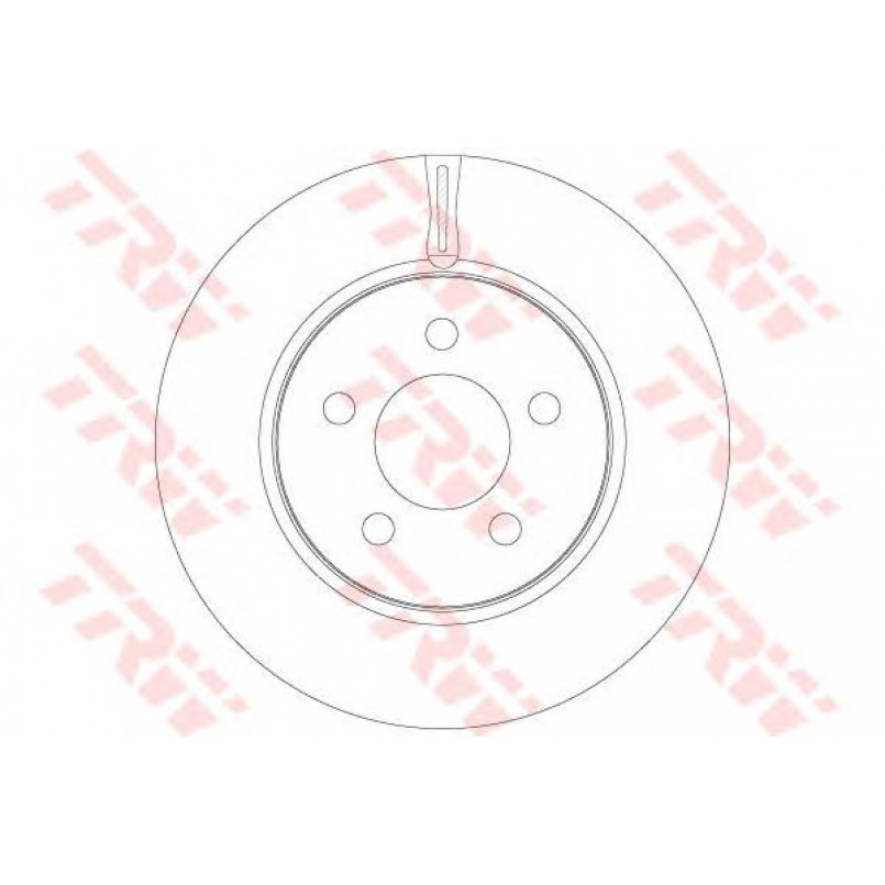 DF6264  TRW - Гальмівний диск — фото товара №1