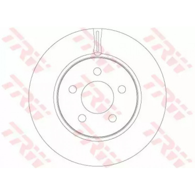 DF6264  TRW - Гальмівний диск — фото товара №2
