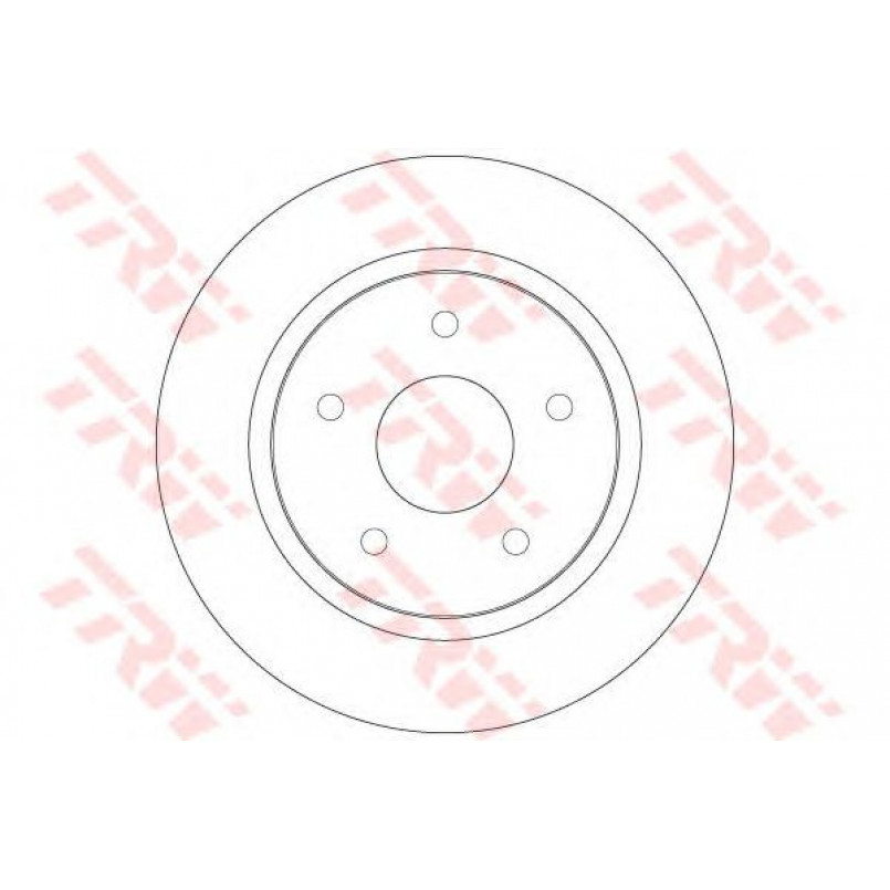 DF6325  TRW - Гальмівний диск — фото товара №1