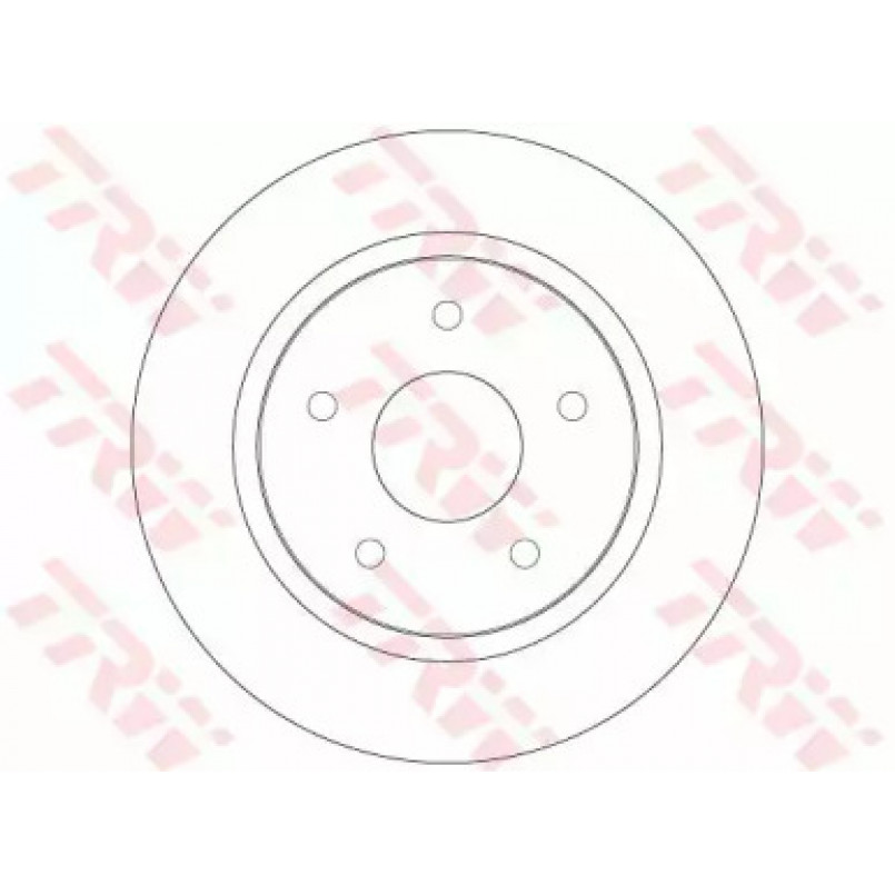 DF6325  TRW - Гальмівний диск — фото товара №2