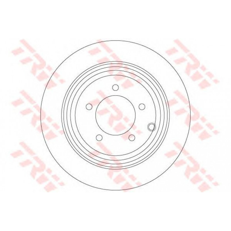 DF6326  TRW - Гальмівний диск — фото товара №1