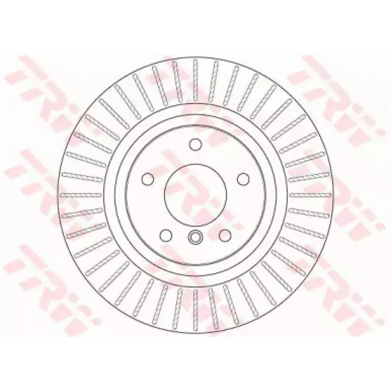 DF6352S  TRW - Гальмівний диск — фото товара №2