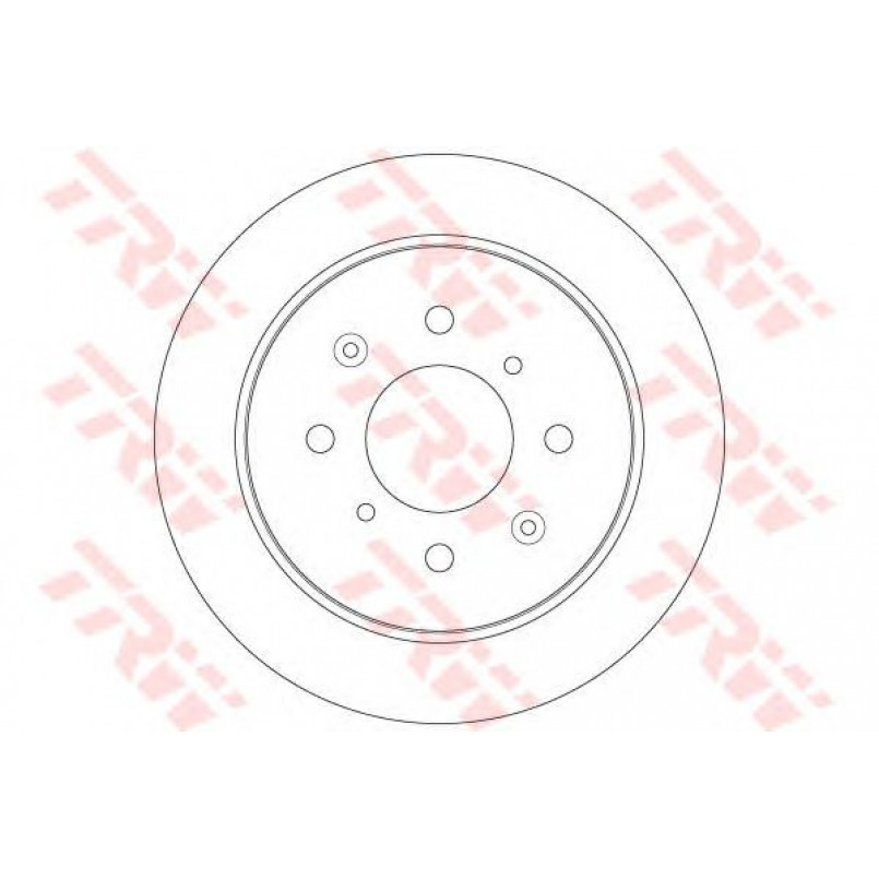 DF6378  TRW - Гальмівний диск — фото товара №1