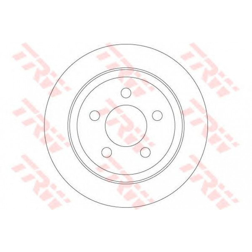 DF6386  TRW - Гальмівний диск — фото товара №1