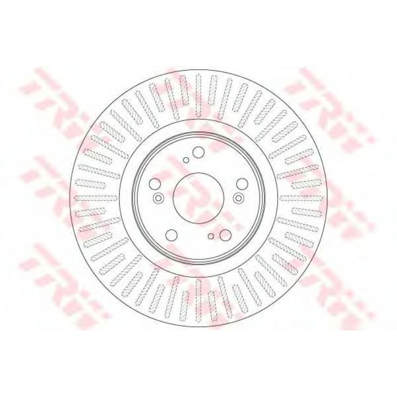 DF6437  TRW - Гальмівний диск — фото товара №1