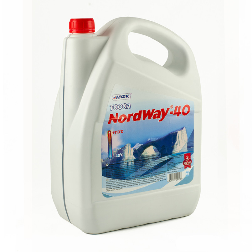 Тосол NordWay-40 ECO (-25С), 8,4кг — фото товара №4