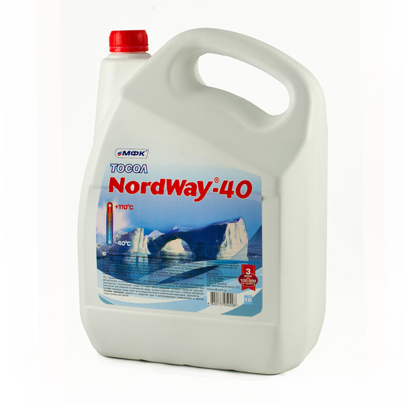 Тосол NordWay-40 ECO (-25С), 8,4кг — фото товара №5