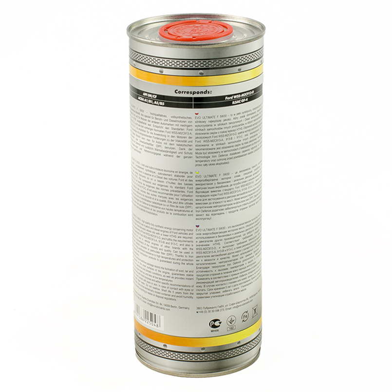 ULTIMATE F 5W30 1Lx9 — фото товара №3