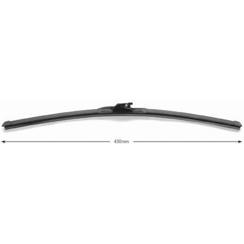 TRICO Flex Щітка склоочисника ,безкаркасна,мультикріплення  (430мм) — фото товара №4