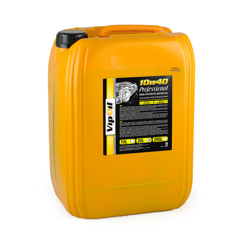 VipOil Professional 10W-40 SL/CF, 20L — фото товара №2