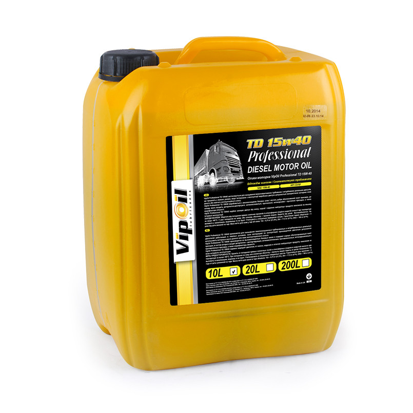VipOil Professional TD 15W-40 CD/SF, 10L — фото товара №2