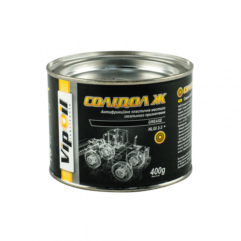 VipOil Солідол Ж, 0,4 kg (x24) — фото товара №1