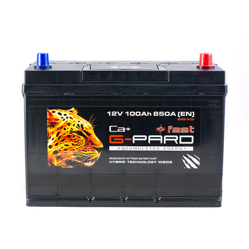 100 Аh/12V Fast G-Pard Japan Euro (0) — фото товара №1