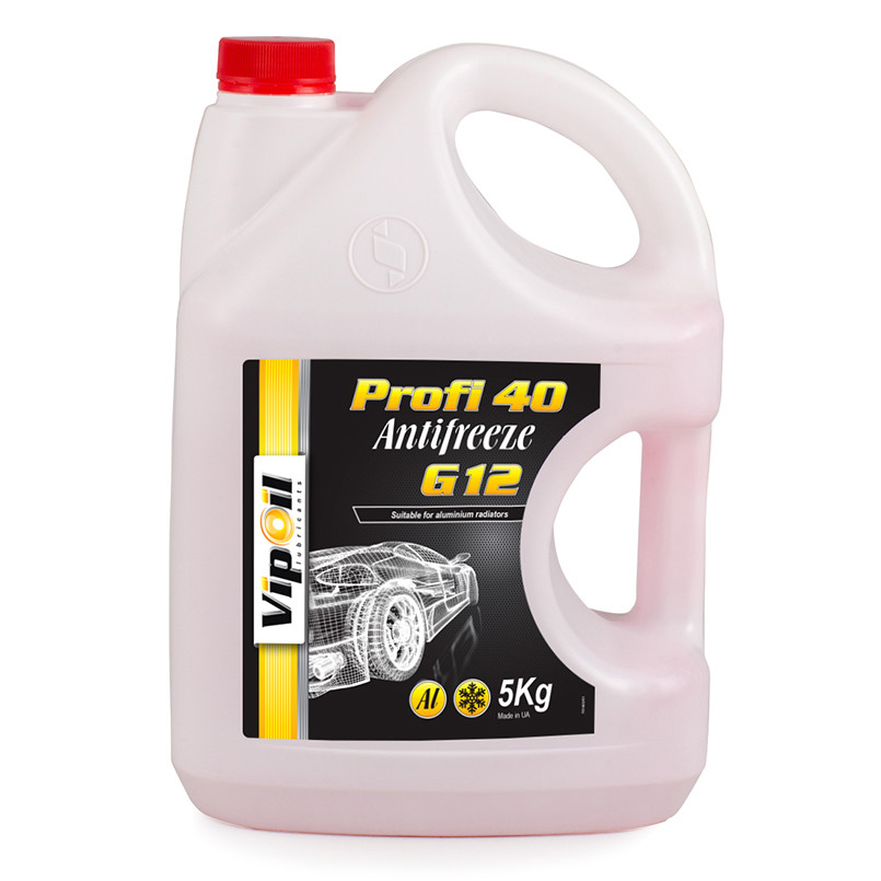 Антифриз VipOil G12 Profi 40 (червоний), 5кг х4 — фото товара №2
