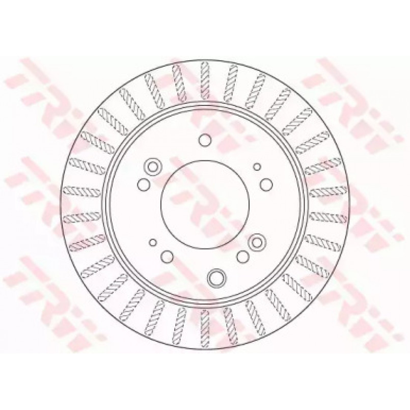 DF6191S  TRW - Гальмівний диск — фото товара №2