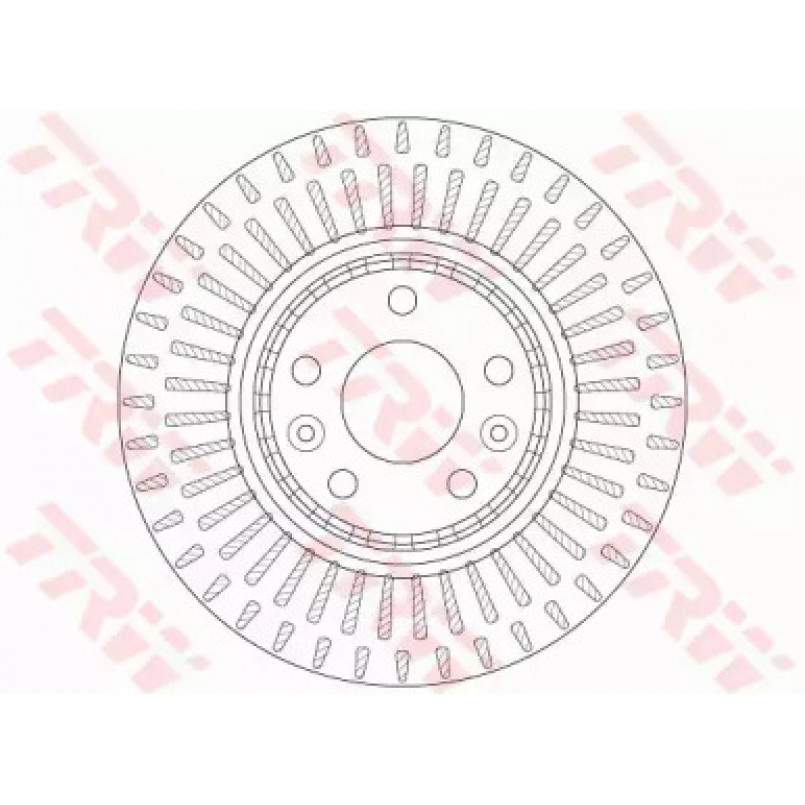 DF6208S  TRW - Гальмівний диск — фото товара №2