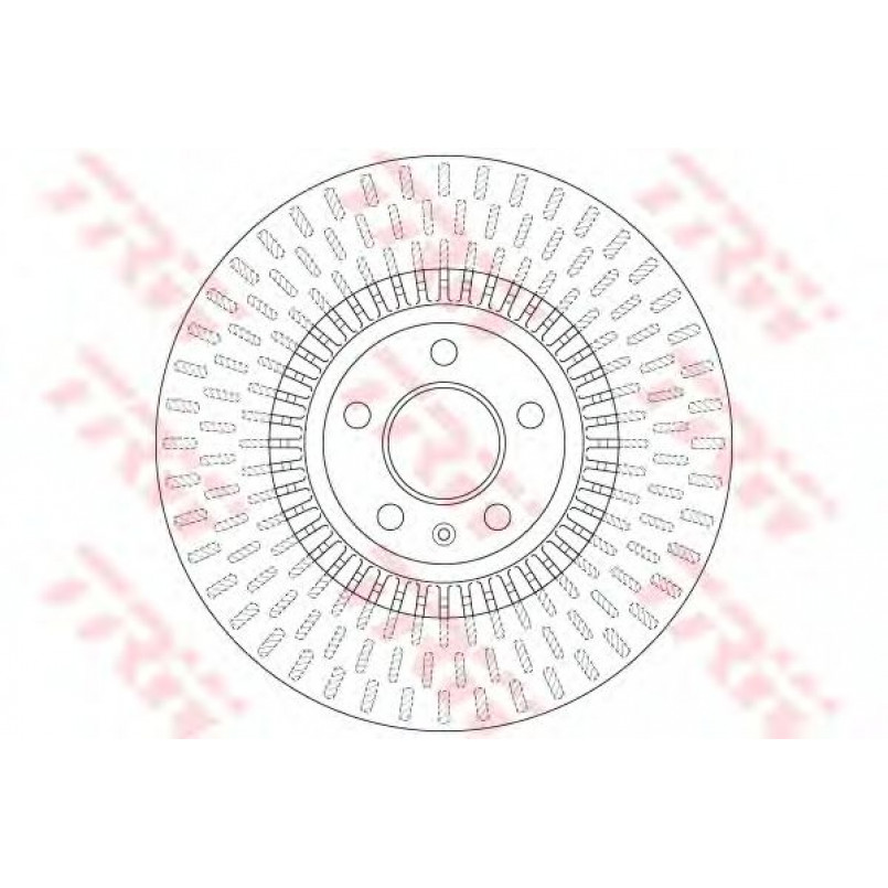 DF6216  TRW - Гальмівний диск — фото товара №1