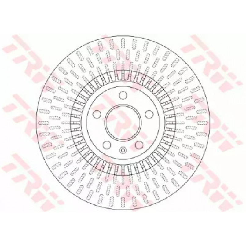 DF6216  TRW - Гальмівний диск — фото товара №2