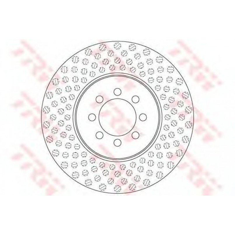 DF6250S  TRW - Гальмівний диск — фото товара №1