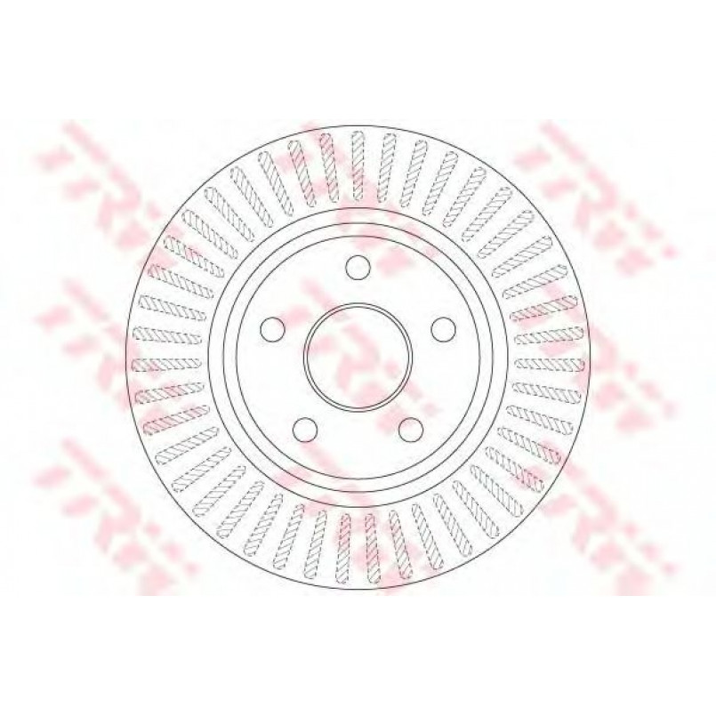 DF6251  TRW - Гальмівний диск — фото товара №1