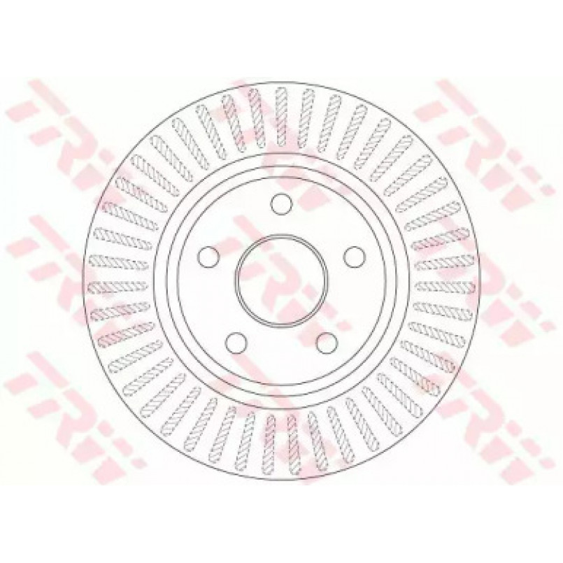 DF6251  TRW - Гальмівний диск — фото товара №2