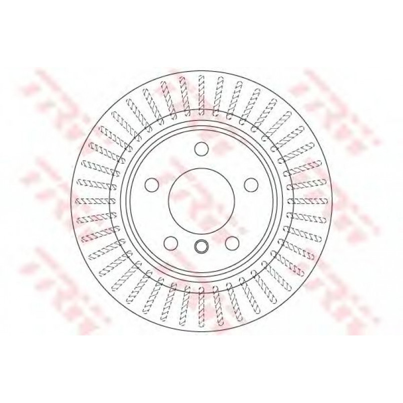 DF6313  TRW - Гальмівний диск — фото товара №1