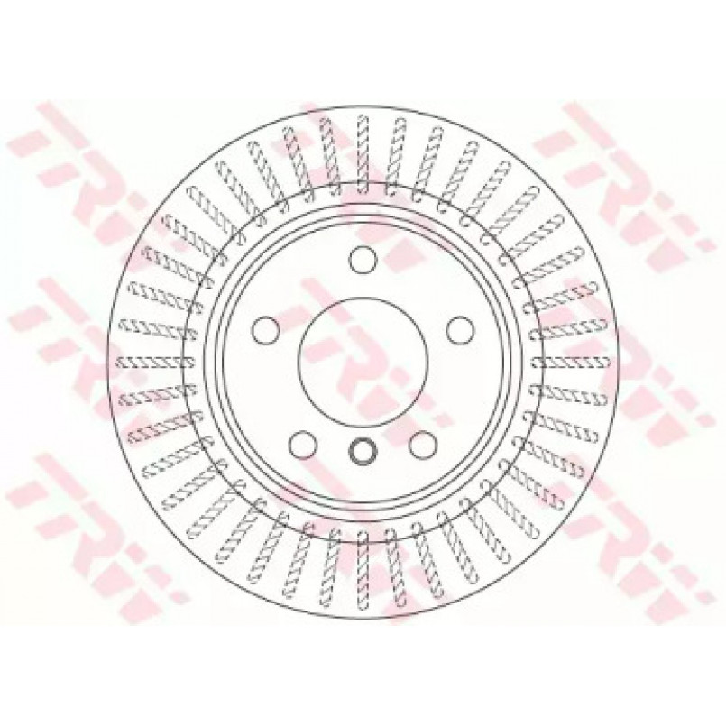 DF6313  TRW - Гальмівний диск — фото товара №2