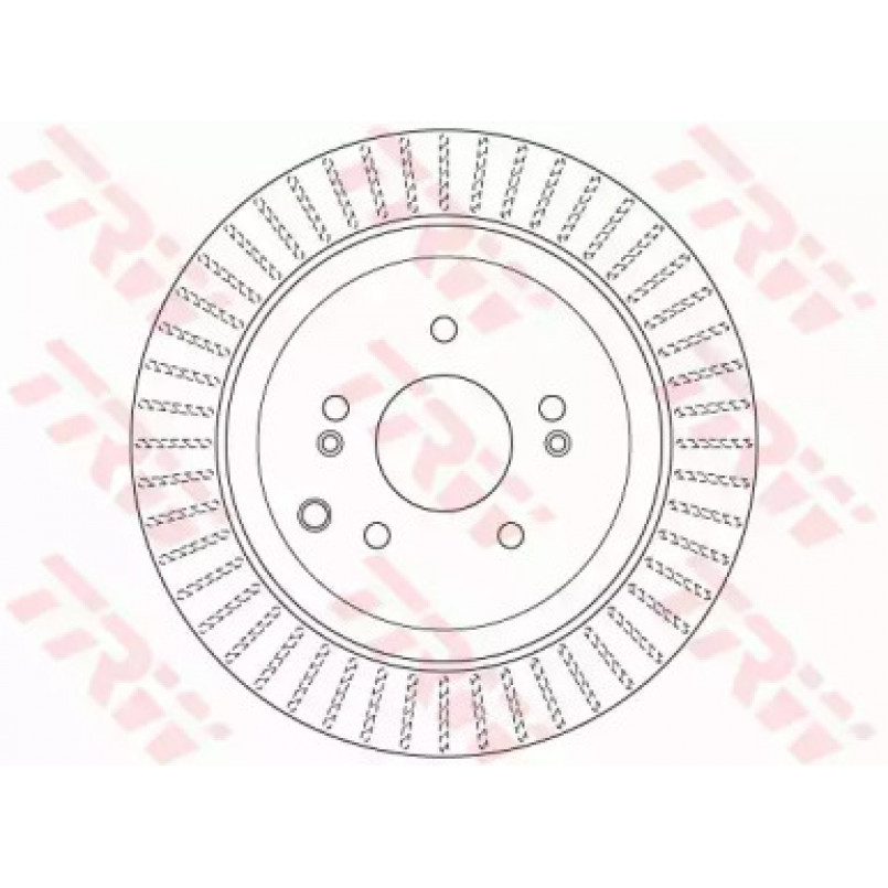 DF6330  TRW - Гальмівний диск — фото товара №2