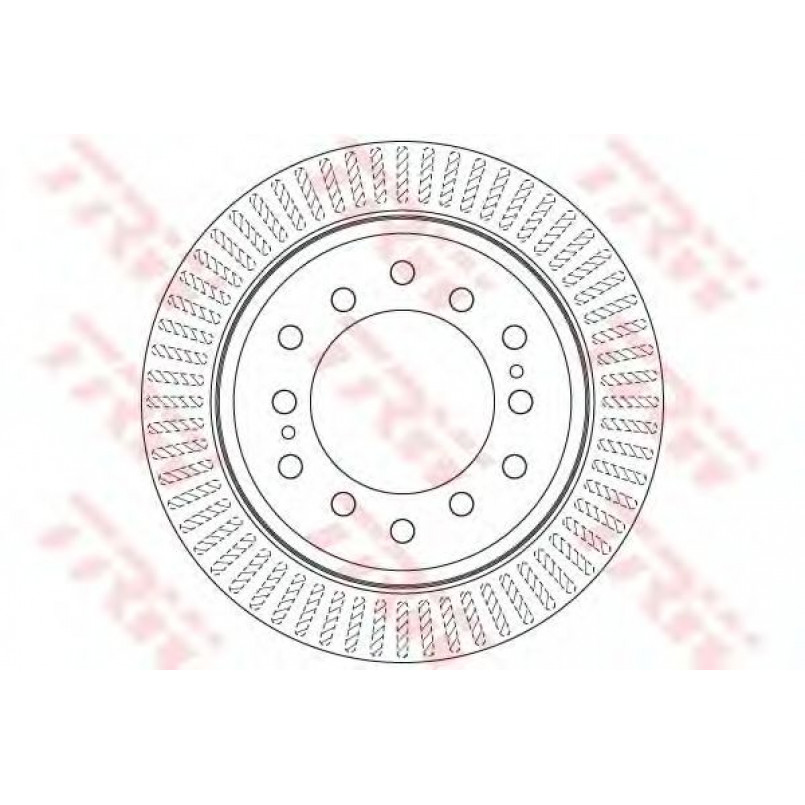 DF6342  TRW - Гальмівний диск — фото товара №1