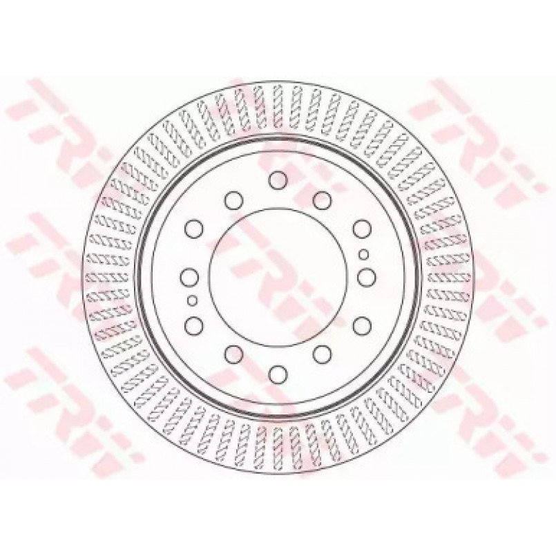 DF6342  TRW - Гальмівний диск — фото товара №2