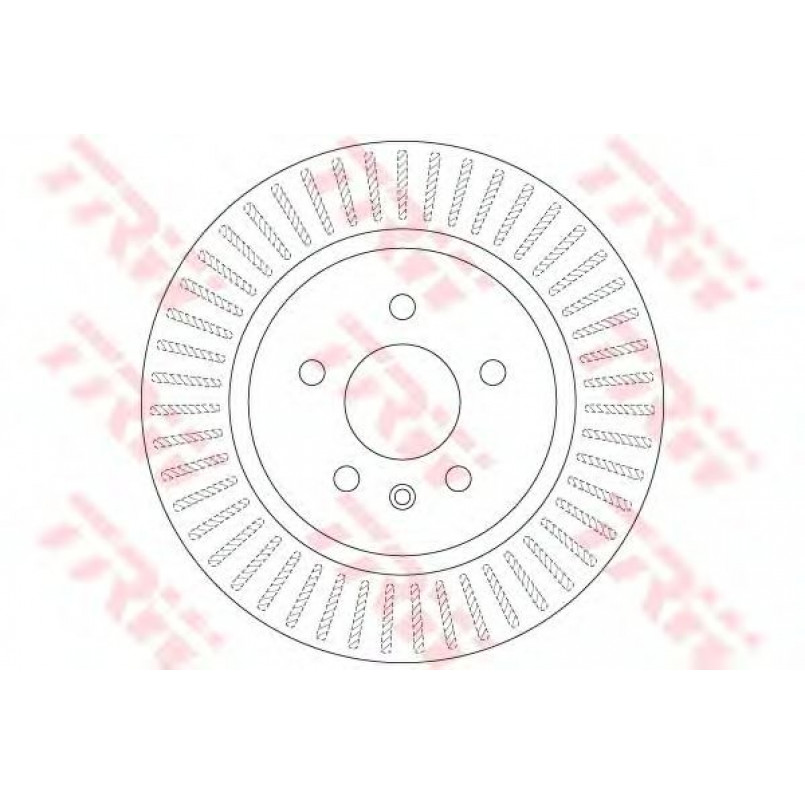 DF6371  TRW - Гальмівний диск — фото товара №1
