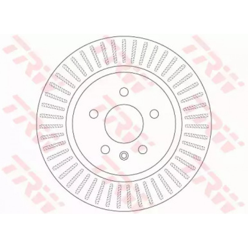 DF6371  TRW - Гальмівний диск — фото товара №2