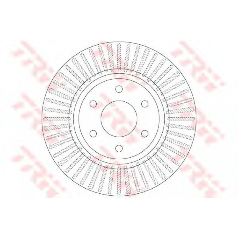 DF6416  TRW - Гальмівний диск — фото товара №1