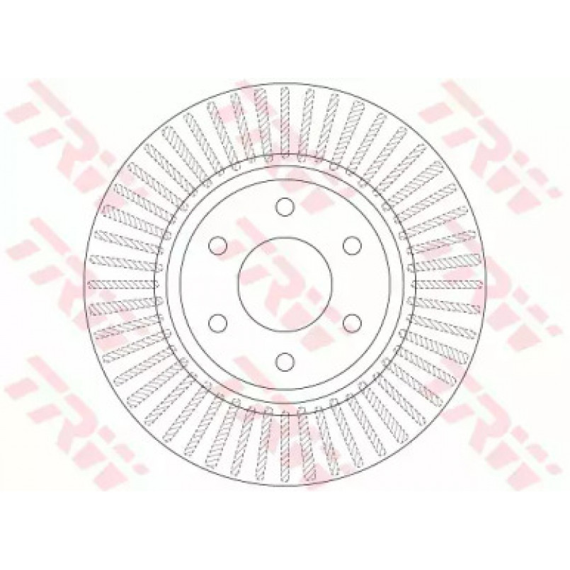 DF6416  TRW - Гальмівний диск — фото товара №2