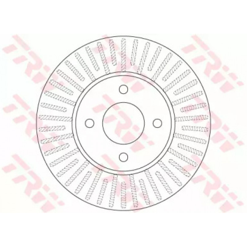DF6430  TRW - Гальмівний диск — фото товара №2