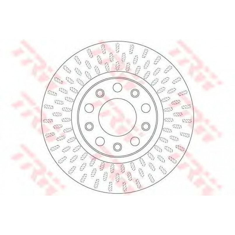 DF6450  TRW - Гальмівний диск — фото товара №1