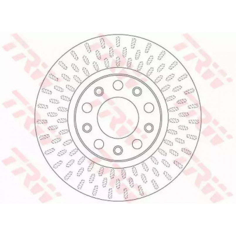 DF6450  TRW - Гальмівний диск — фото товара №2